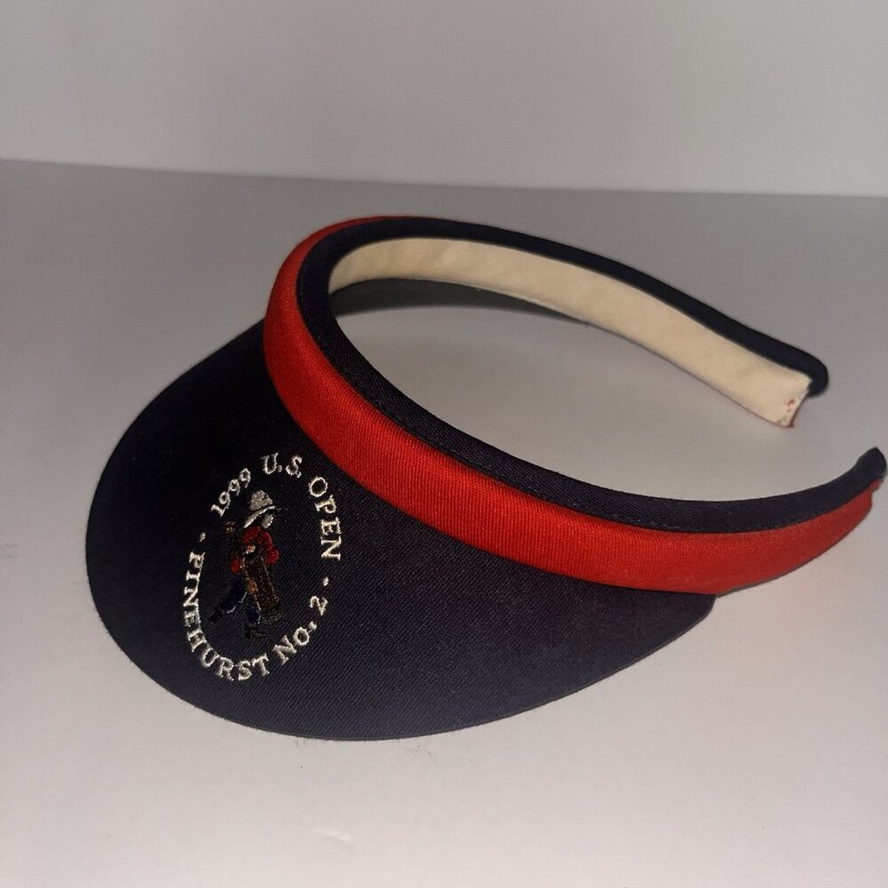 Visor 1999 U.S. OPEN #2 Golf Tournament Pinehurst Vintage - Picture 2 of 5